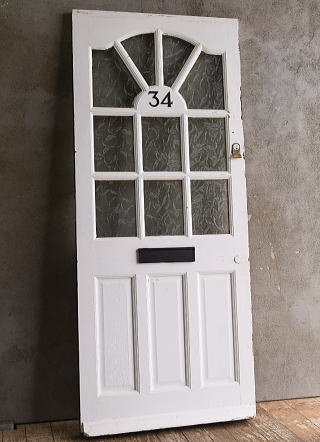 イギリス アンティーク 木製ドア 扉 建具 13225