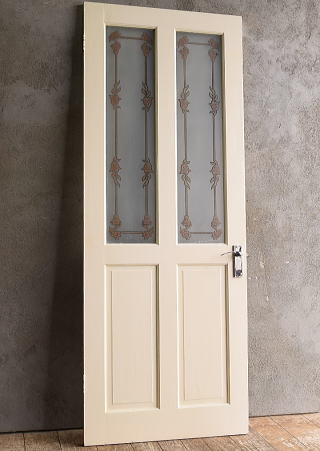 イギリス アンティーク 木製ドア 扉 建具 13241