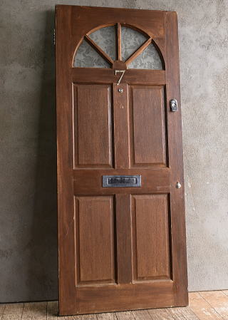 イギリス アンティーク 木製ドア 扉 建具 13242