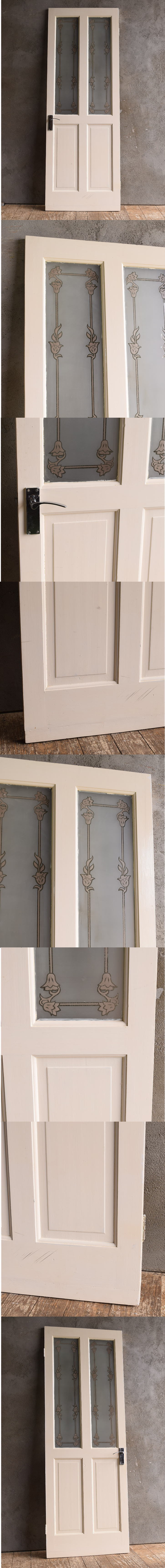 イギリス アンティーク 木製ドア 扉 建具 13243