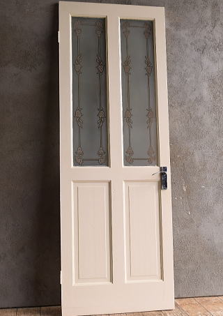 イギリス アンティーク 木製ドア 扉 建具 13243