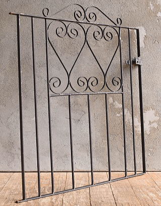 イギリスアンティーク アイアンフェンス ゲート柵 ガーデニング 13260