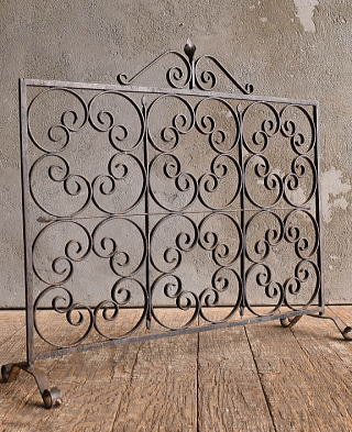 イギリス アンティーク ファイヤーガード フェンダー 暖炉器具 13283