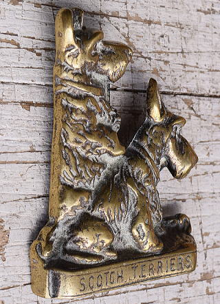 イギリス アンティーク 真鍮製ドアノッカー 13289