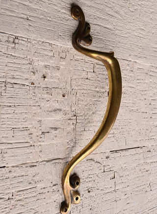 イギリス アンティーク 真鍮 ドアハンドル 建具金物 取っ手 13299