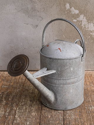 イギリス アンティーク ブリキ製 ジョウロ ガーデニング 13324