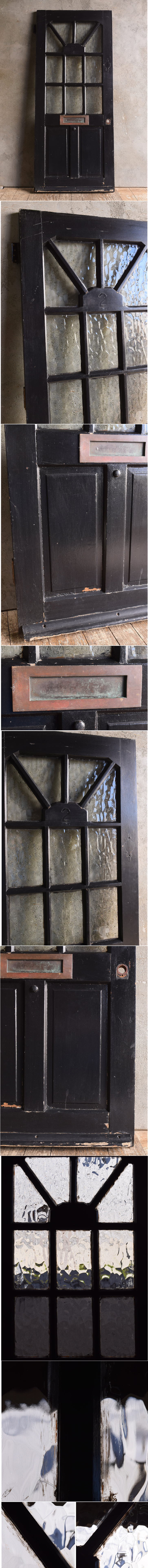 イギリス アンティーク 木製ドア 扉 建具 13359