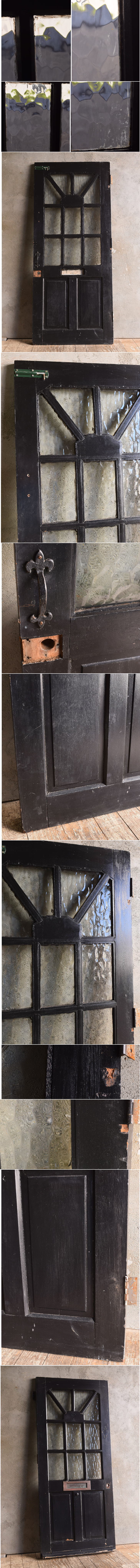 イギリス アンティーク 木製ドア 扉 建具 13359