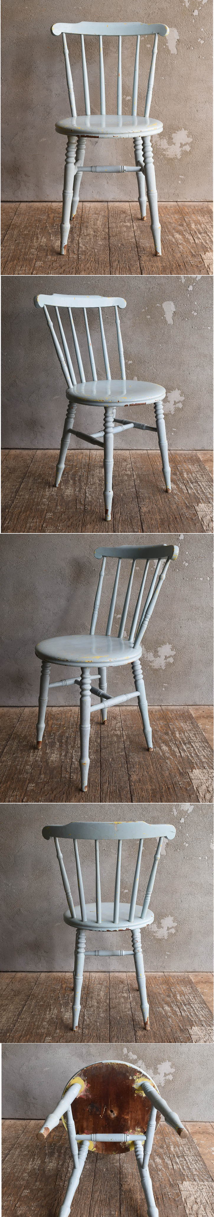 イギリス アンティーク家具 キッチンチェア 椅子 13370