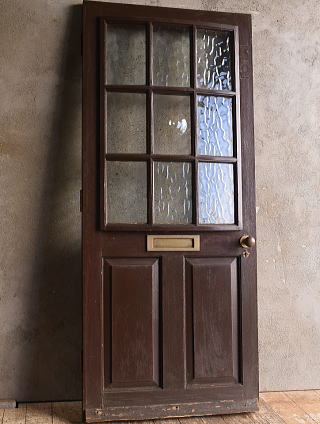 イギリス アンティーク 木製ドア 扉 建具 13377