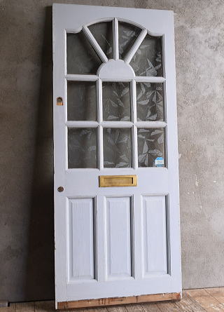 イギリス アンティーク 木製ドア 扉 建具 13379