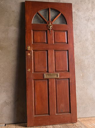 イギリス アンティーク 木製ドア 扉 建具 13384