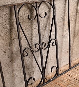 イギリスアンティーク アイアンフェンス ゲート柵 ガーデニング 13398