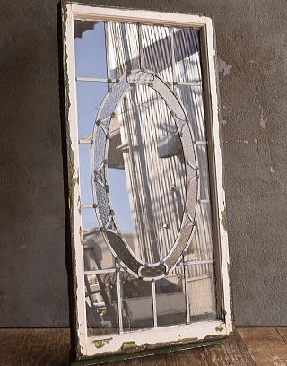 イギリス アンティーク 窓 無色透明 13425