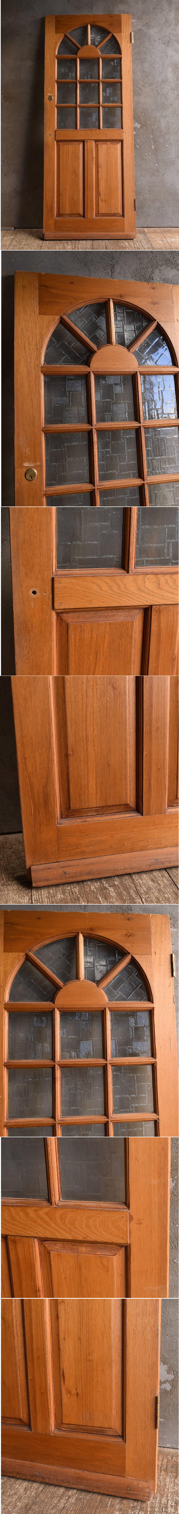 イギリス アンティーク 木製ドア 扉 建具 13453