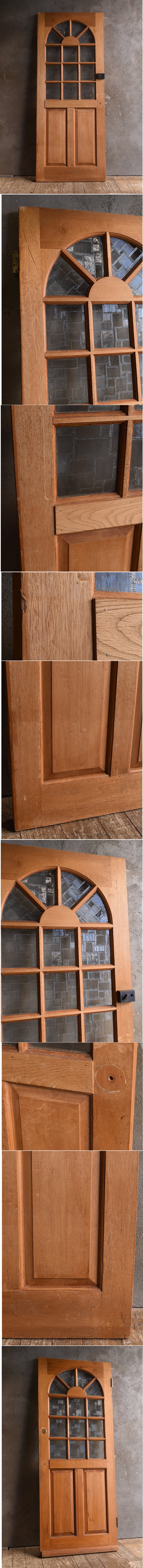 イギリス アンティーク 木製ドア 扉 建具 13453