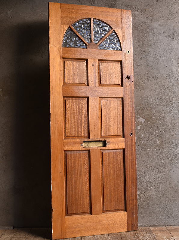 イギリス アンティーク 木製ドア 扉 建具 13454