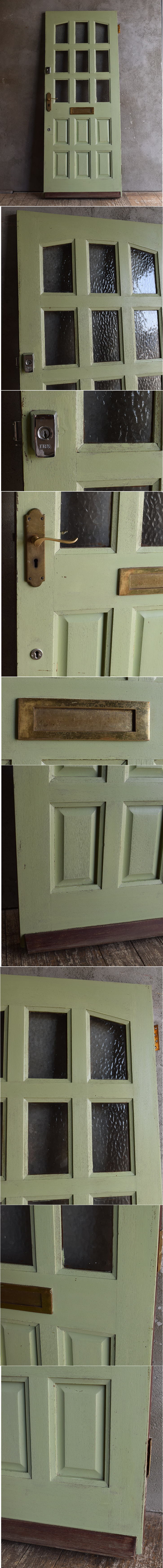 イギリス アンティーク 木製ドア 扉 建具 13513