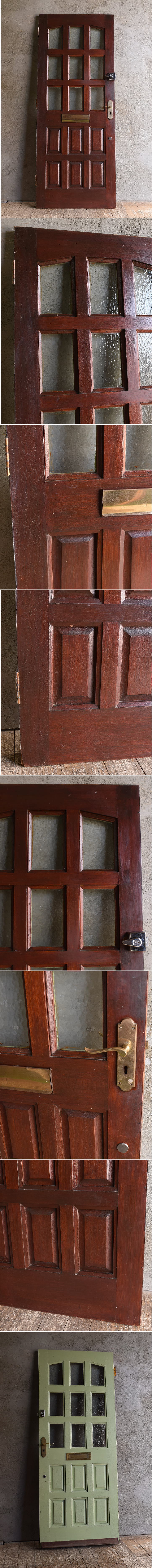 イギリス アンティーク 木製ドア 扉 建具 13513