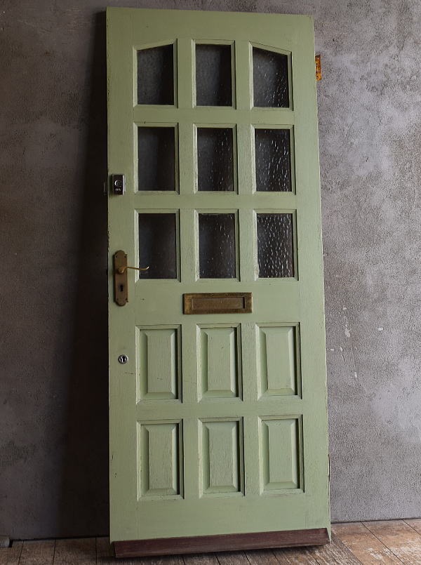 イギリス アンティーク 木製ドア 扉 建具 13513