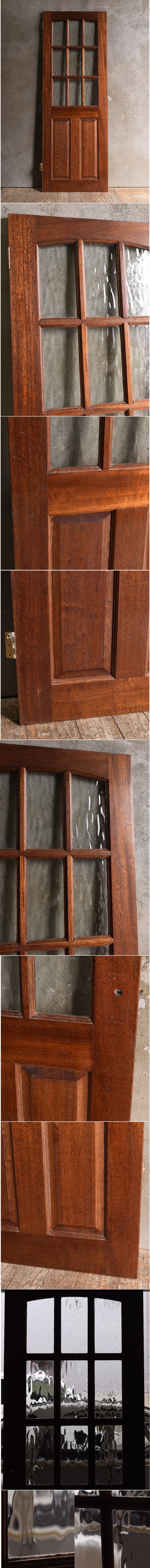 イギリス アンティーク 木製ドア 扉 建具 13514