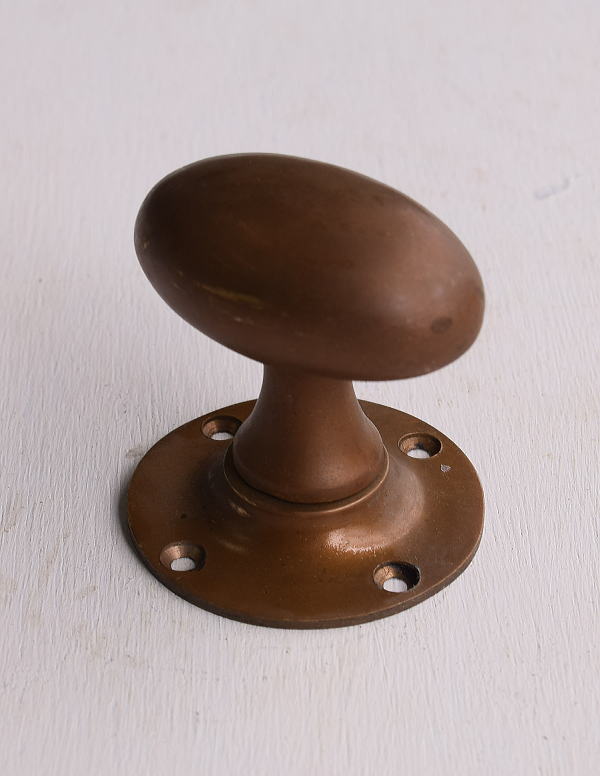 イギリス アンティーク 真鍮製 ドアノブ 建具金物 13516