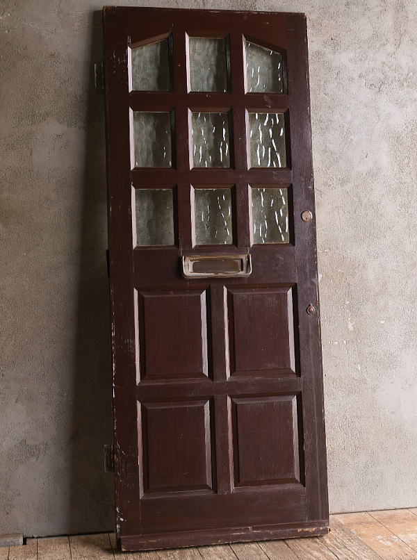 イギリス アンティーク 木製ドア 扉 建具 13538