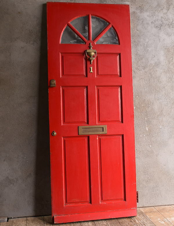 イギリス アンティーク 木製ドア 扉 建具 13547