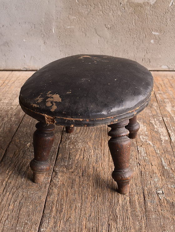 フレンチ アンティーク  フットスツール ディスプレイ 13584
