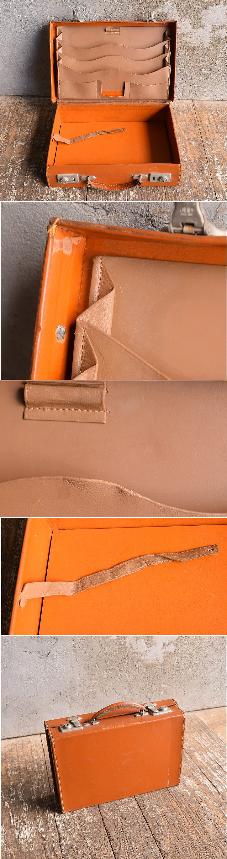 イギリス製　アンティーク  トランク　13594