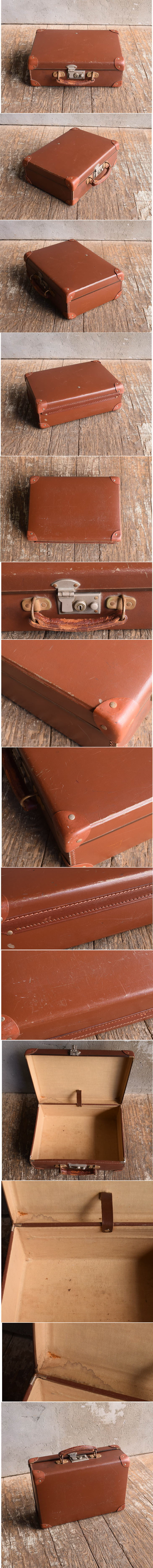 イギリス製　アンティーク  トランク　13595