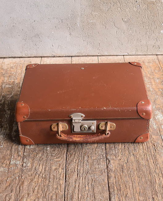 イギリス製　アンティーク  トランク　13595