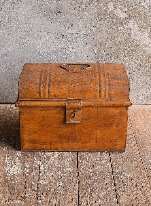 イギリス製　アンティーク  トランク　13596
