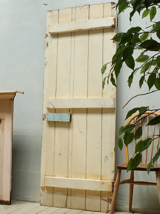 イギリス アンティーク 木製ドア 扉 ディスプレイ 建具 3277