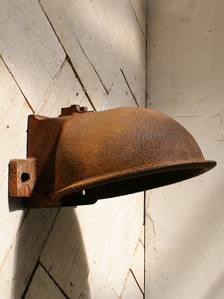 フレンチ アンティーク キャトルフィーダー ランプシェード 4447