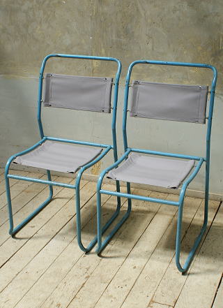 イギリス アンティーク家具 アイアン カフェチェア ガーデンチェア 椅子 5671