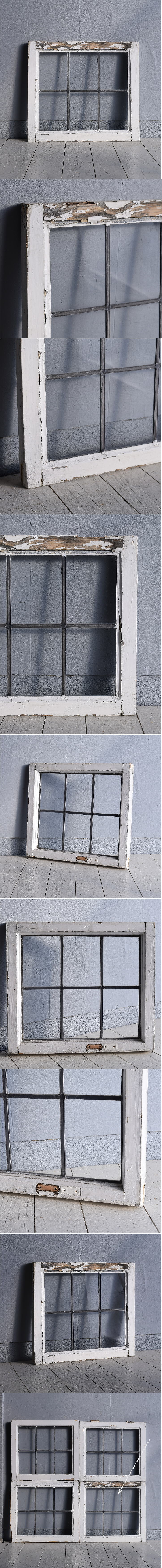 イギリス アンティーク 窓 無色透明 7735A