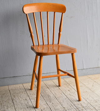 イギリス アンティーク家具 キッチンチェア 椅子 8553