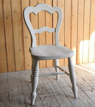 イギリス アンティーク家具 キッチンチェア 椅子 8885