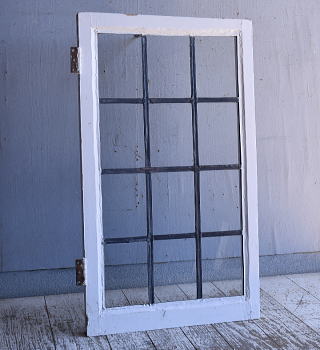 イギリス アンティーク 窓 無色透明 9549