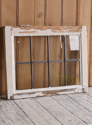 イギリス アンティーク 窓 無色透明 9617