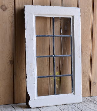 イギリス アンティーク 窓 無色透明 9625