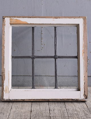 イギリス アンティーク 窓 無色透明 9822