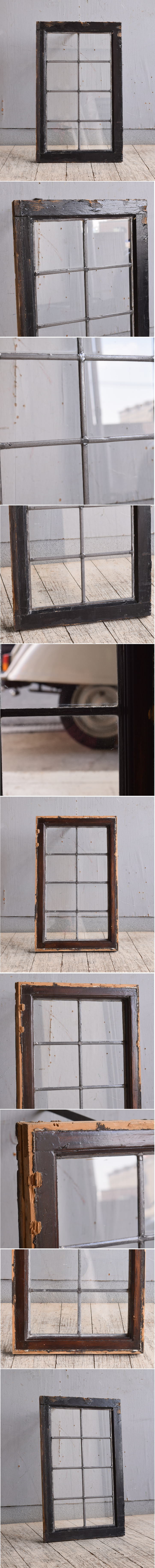 イギリス アンティーク 窓 無色透明 9867