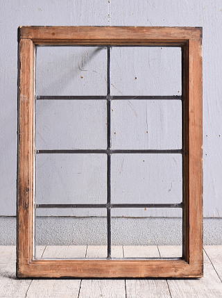 イギリス アンティーク 窓 無色透明 9947