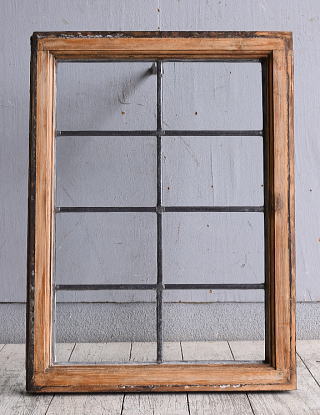 イギリス アンティーク 窓 無色透明 9951
