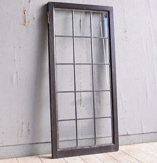 イギリス アンティーク 窓 無色透明 9969